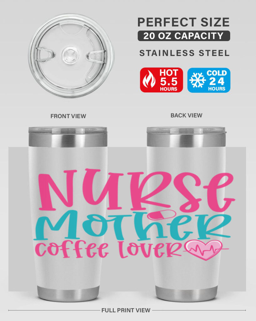 Nurse Mother Coffee Lover Style Style 99#- nurse- tumbler