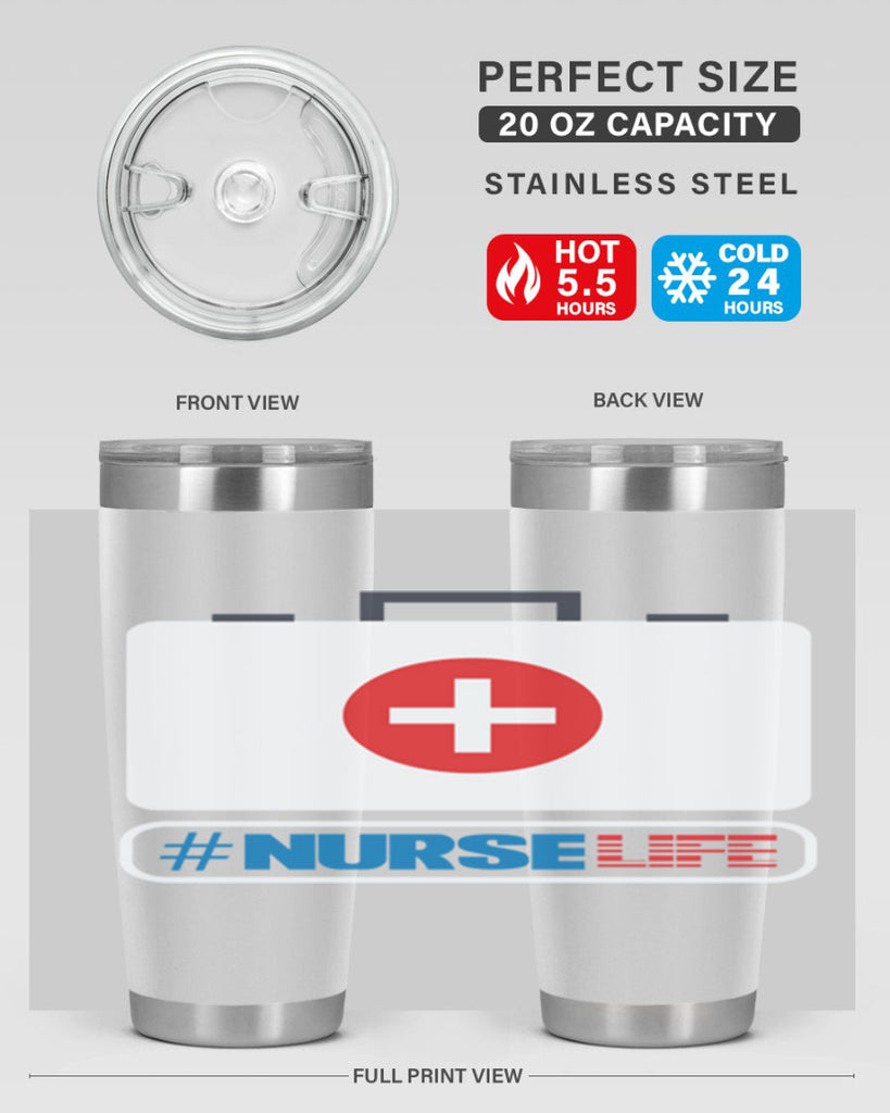 Nurse lifeTransperment png Style 405#- nurse- tumbler