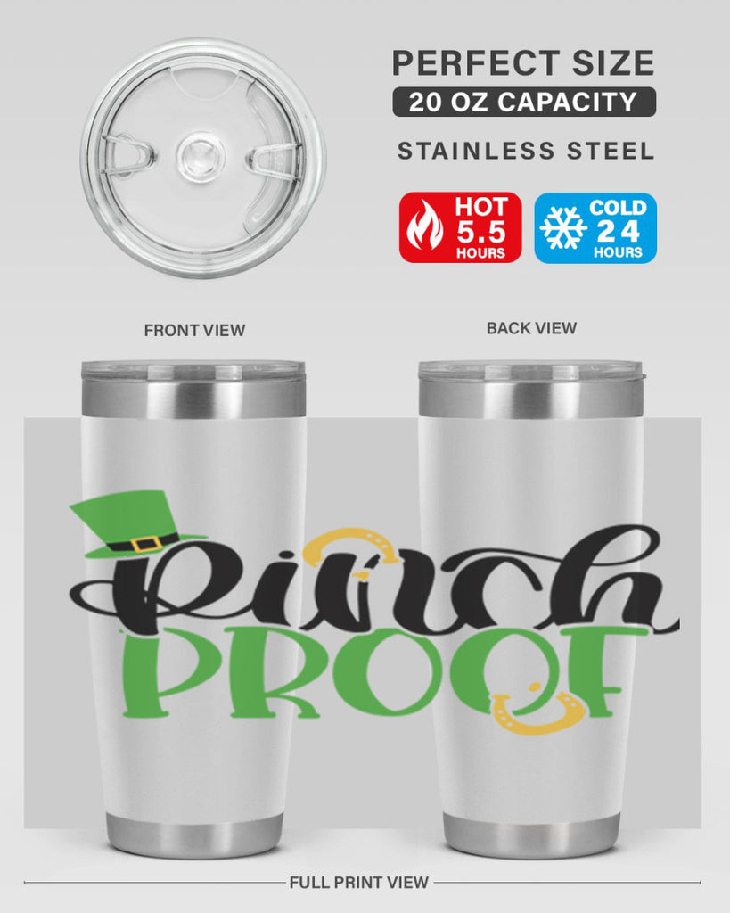 Pinch Proof Style 37#- St Patricks Day- Tumbler