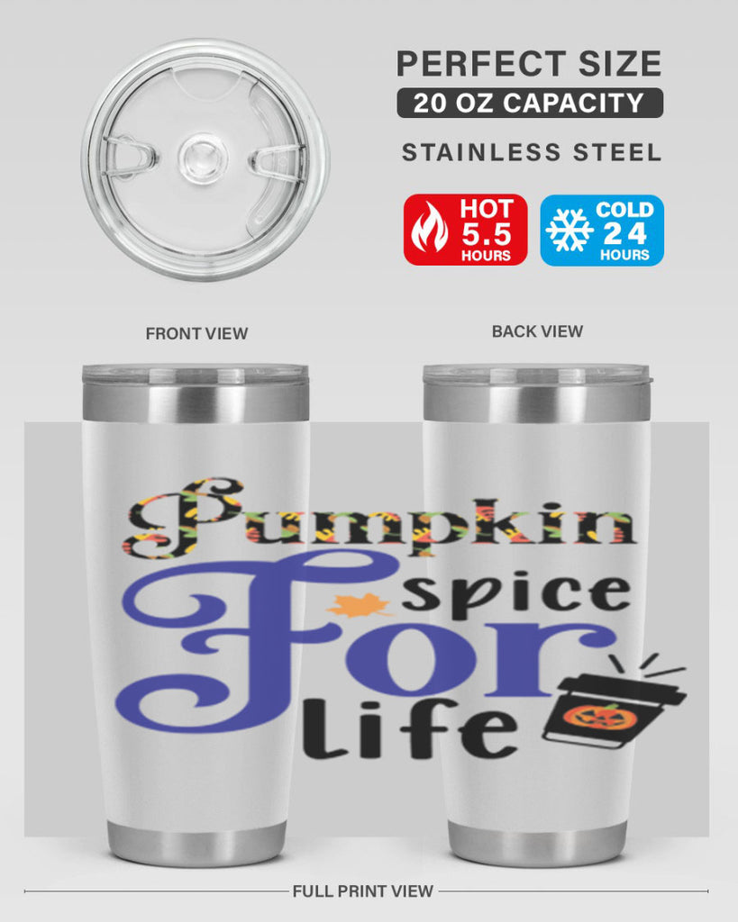 Pumpkinspiceforlife 566#- fall- Tumbler