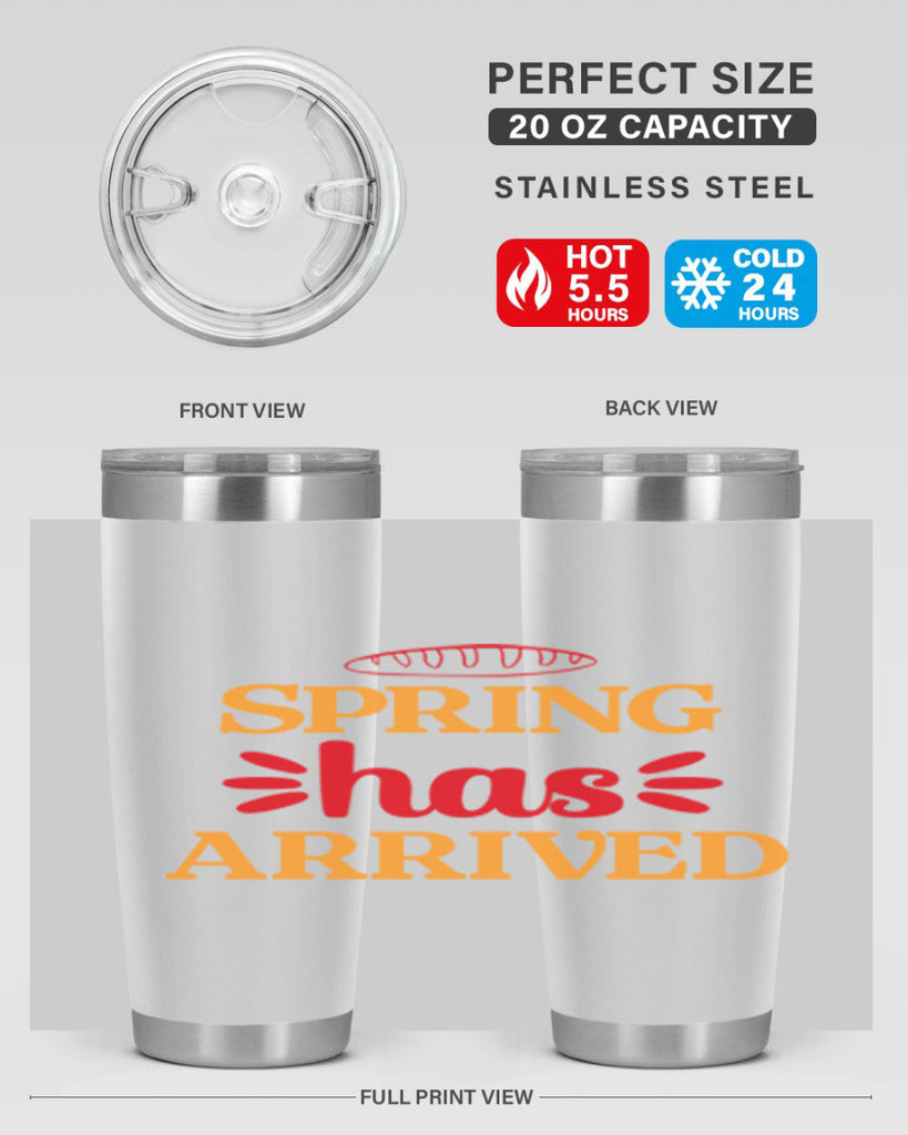Spring has arrived 427#- spring- Tumbler