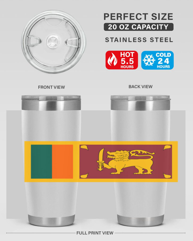 Sri Lanka 32#- world flags- Tumbler