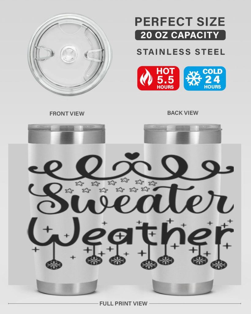Sweater Weather 400#- winter- Tumbler
