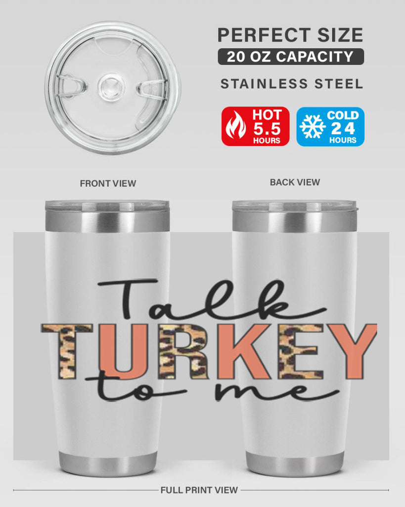 Talk turkey to me 595#- fall- Tumbler
