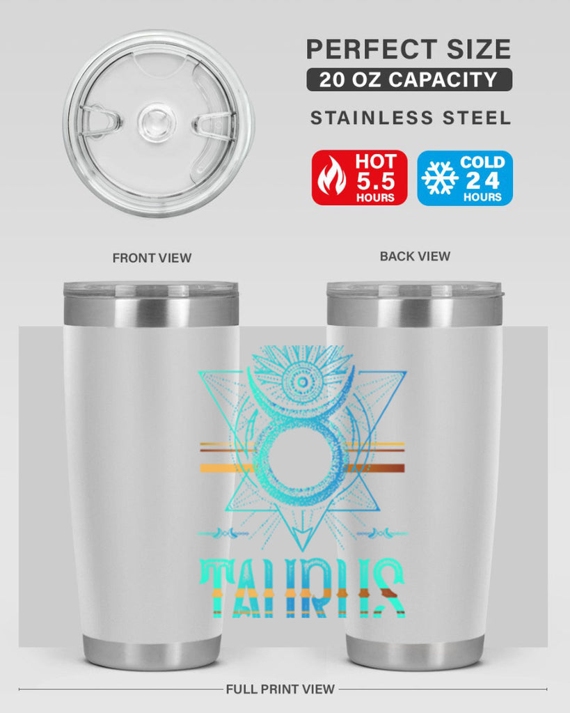 Taurus 506#- zodiac- Tumbler