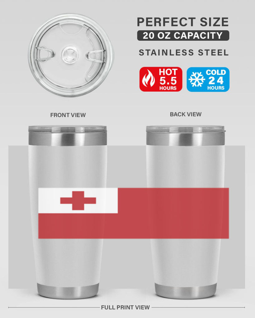 Tonga 20#- world flags- Tumbler