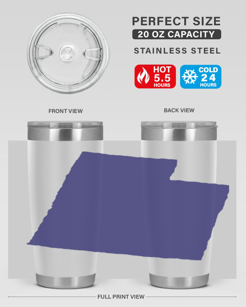 Utah 7#- stateflags- Tumbler