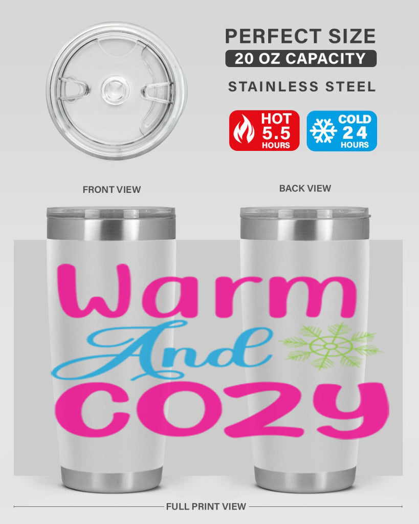 Warm And Cozy 446#- winter- Tumbler