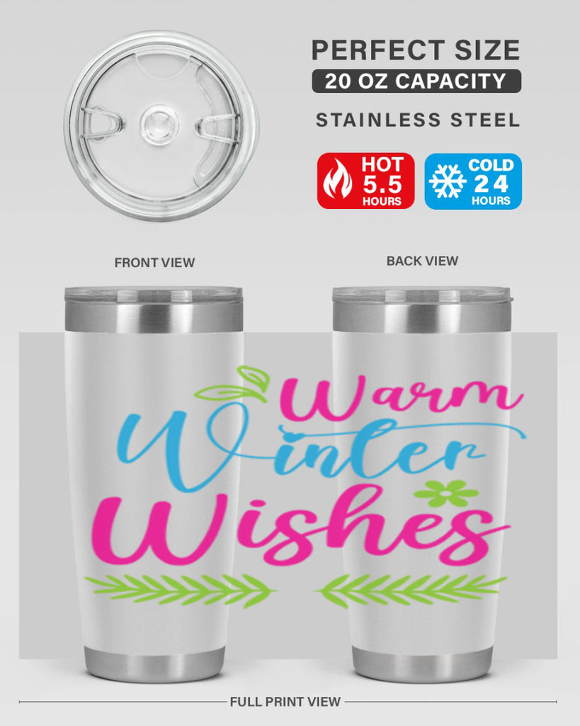 Warm Winter Wishes 450#- winter- Tumbler