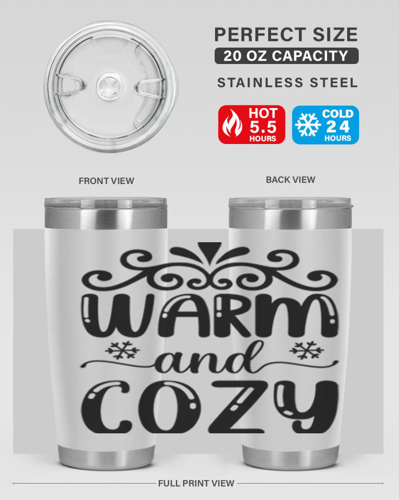 Warm and Cozy 460#- winter- Tumbler