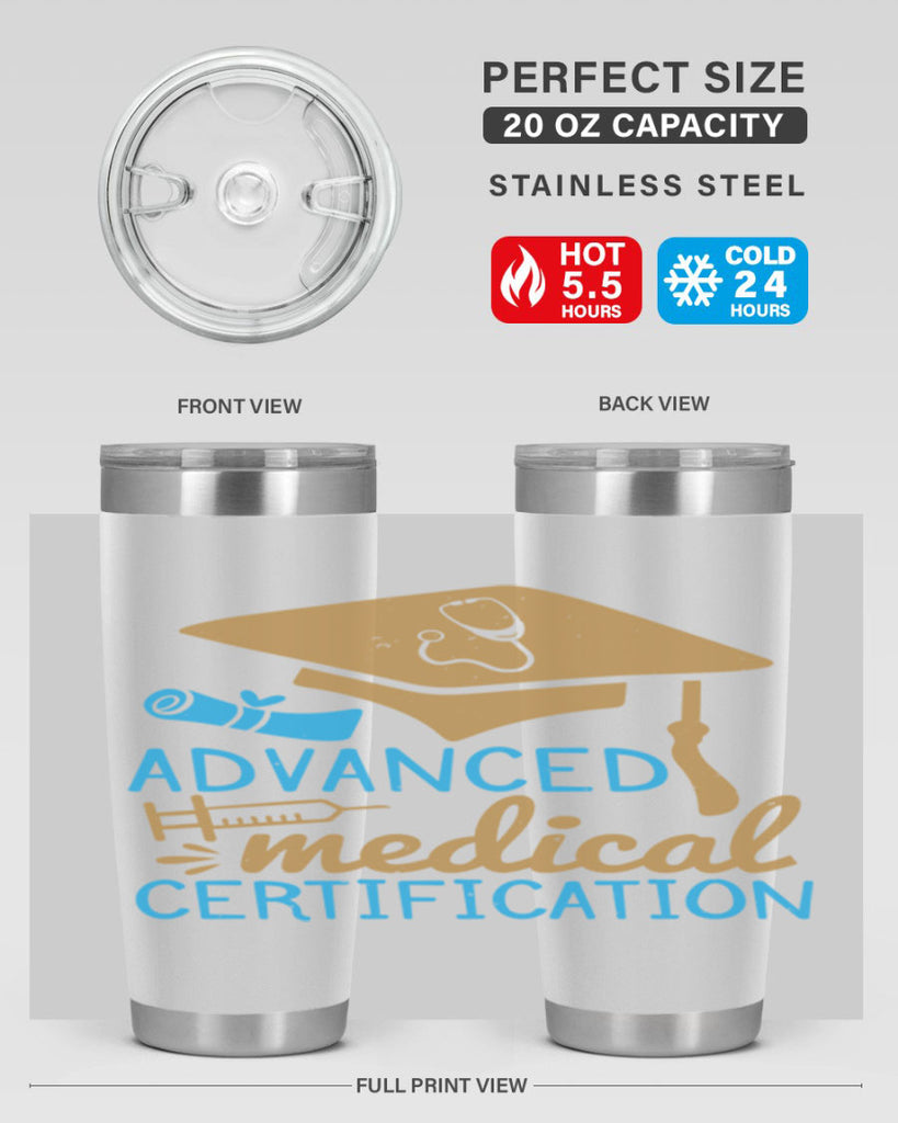 advanced medical certification Style 50#- medical- tumbler