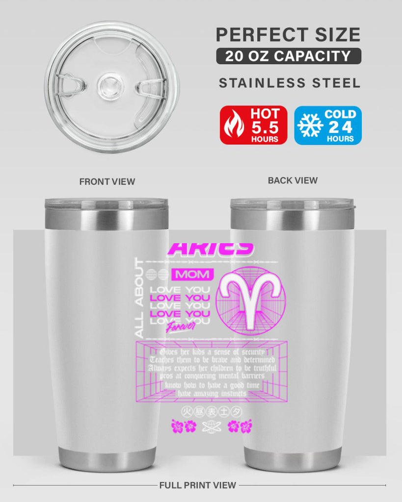 aries 138#- zodiac- Tumbler