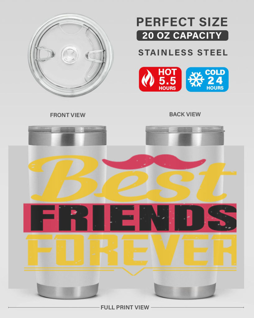best friends forever 133#- fathers day- Tumbler