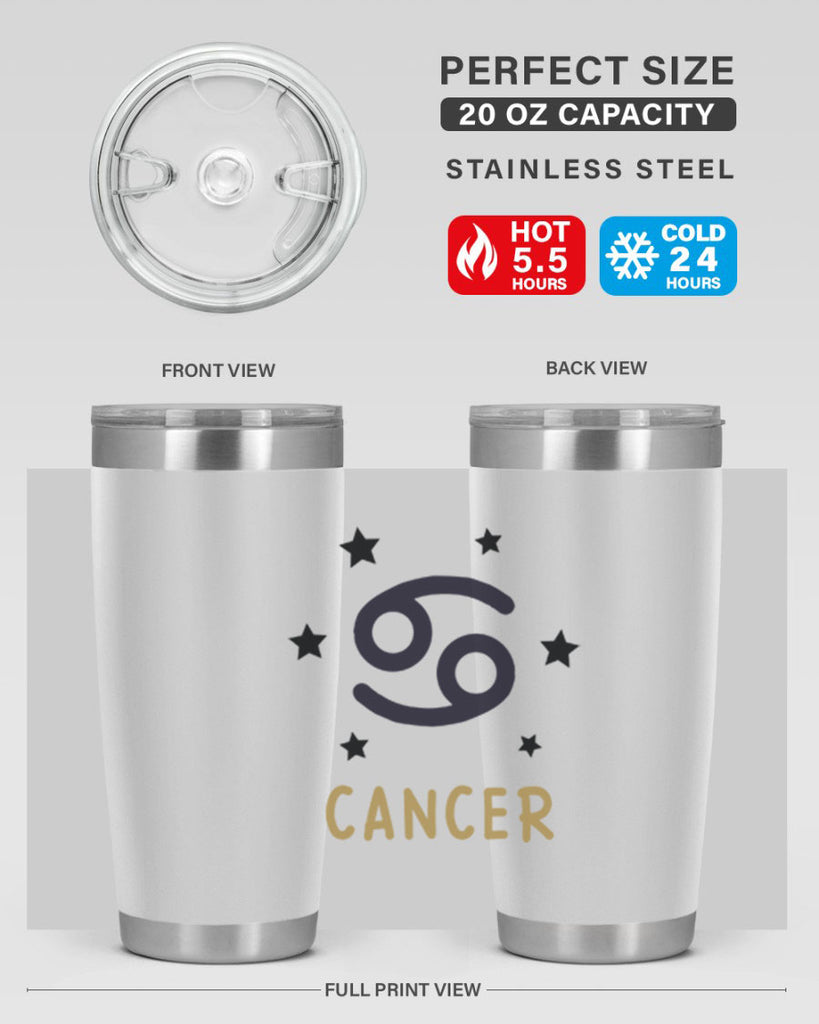 cancer 172#- zodiac- Tumbler
