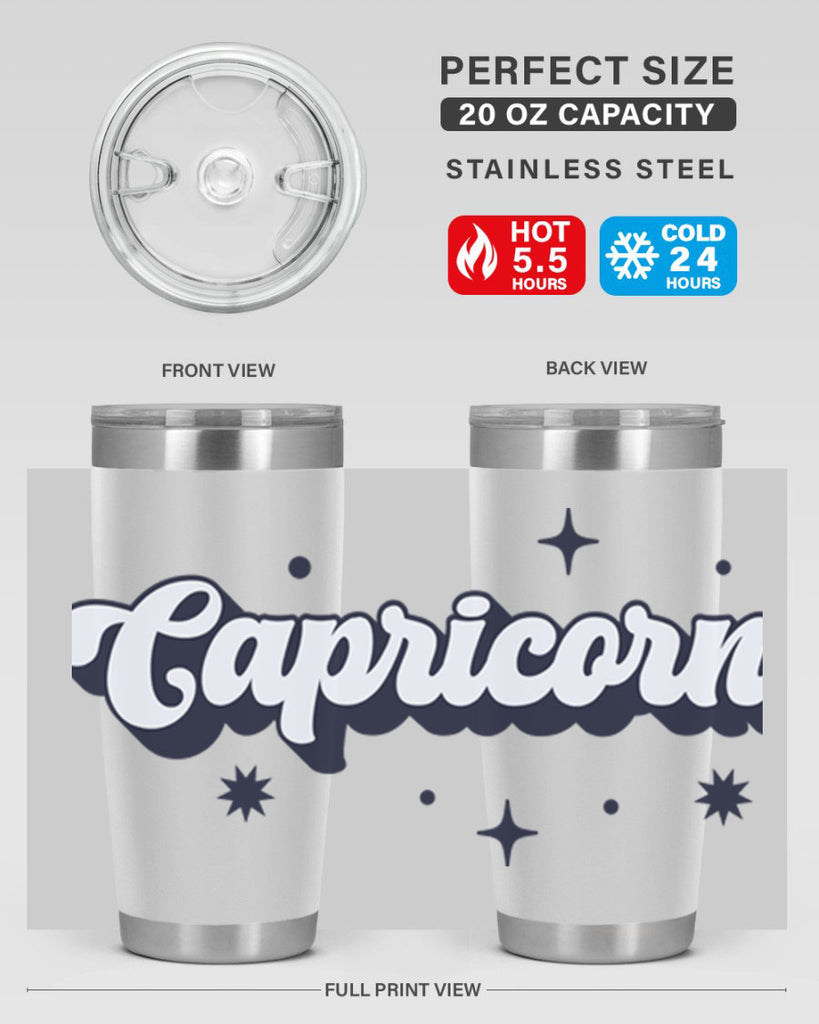 capricorn 205#- zodiac- Tumbler