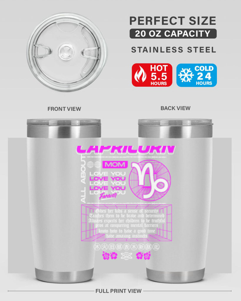 capricorn 208#- zodiac- Tumbler