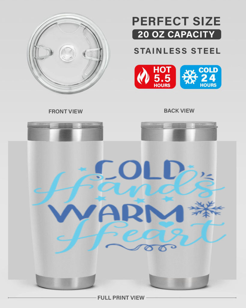 cold hands warm heart 51#- winter- Tumbler
