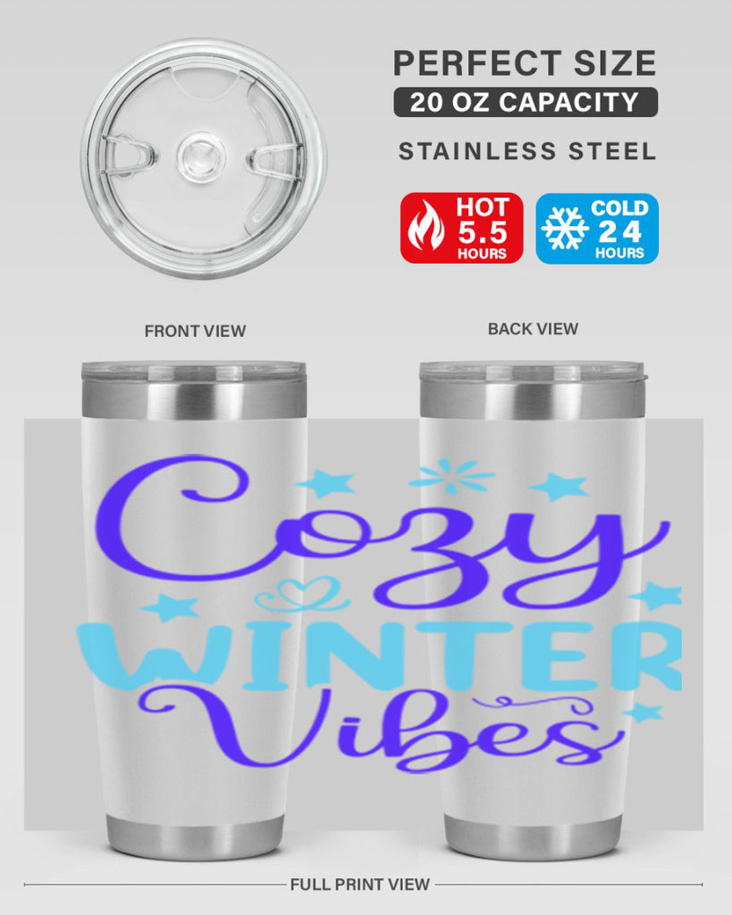 cozy winter vibes 66#- winter- Tumbler