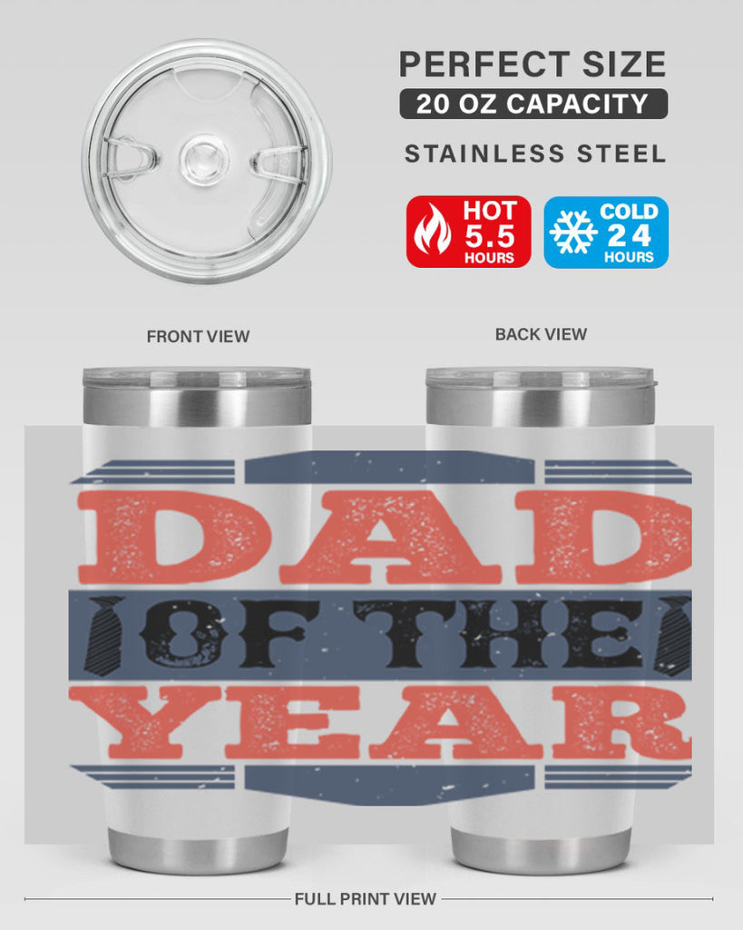 dad of the year 266#- fathers day- Tumbler