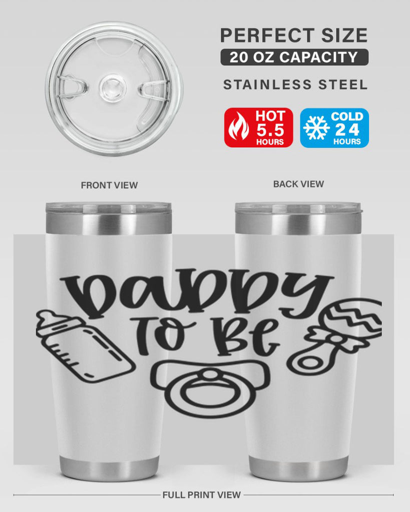 daddy to be 54#- fathers day- Tumbler