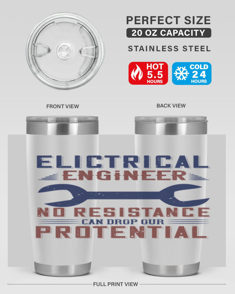 electrical engineer no resistance can drop our protential Style 18#- engineer- tumbler