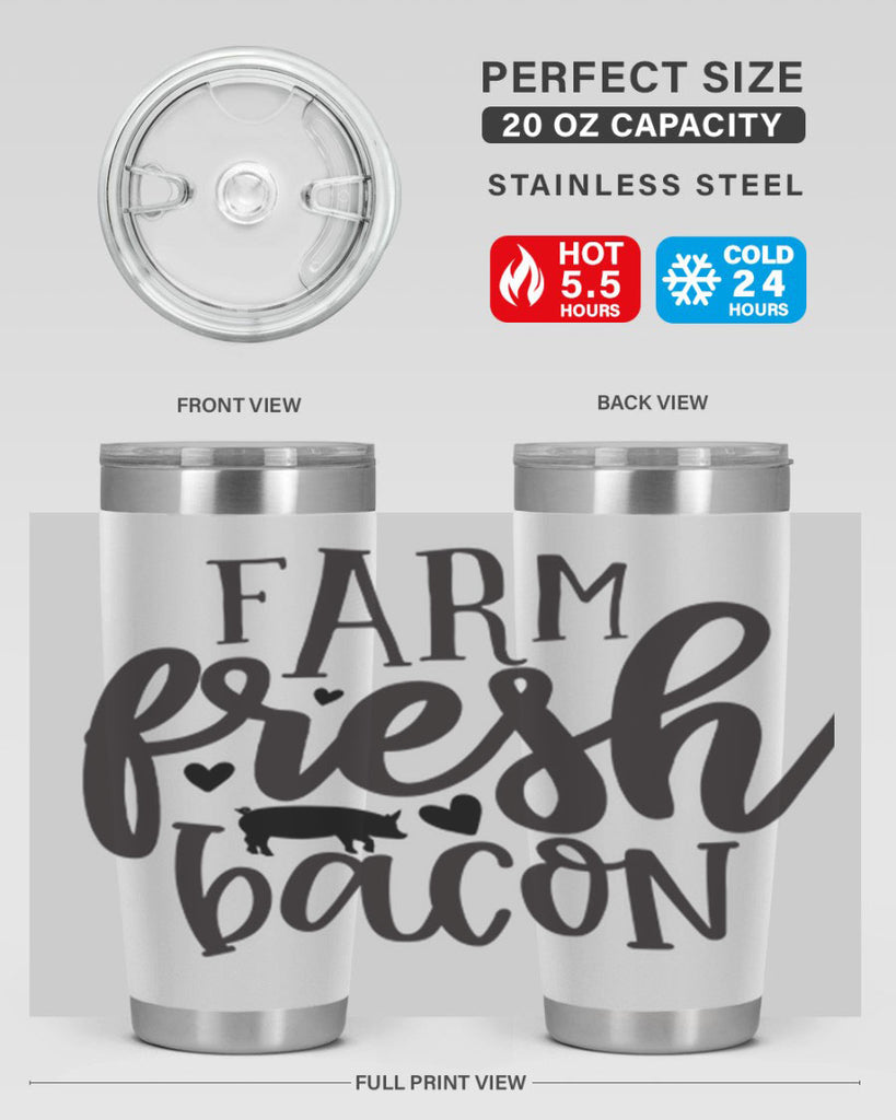 farm fresh bacon 106#- kitchen- Tumbler