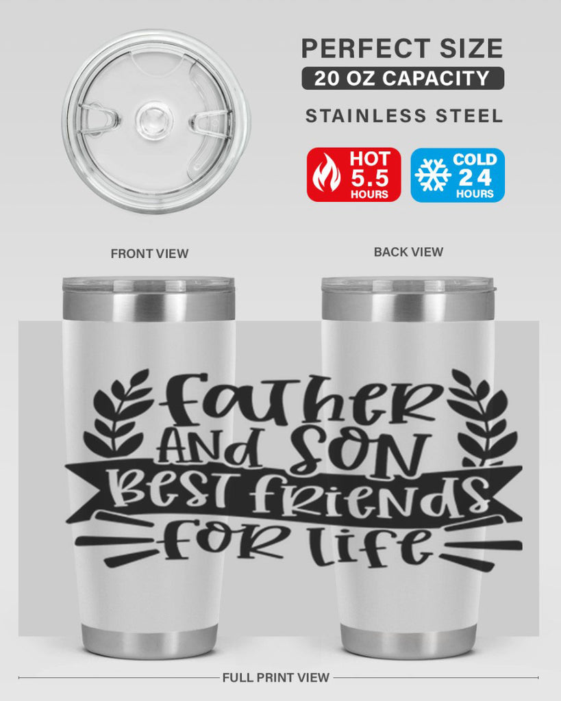 father and son best friends for life 52#- fathers day- Tumbler
