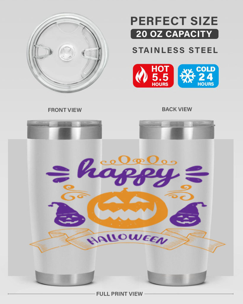 happy halloween 154#- halloween- Tumbler
