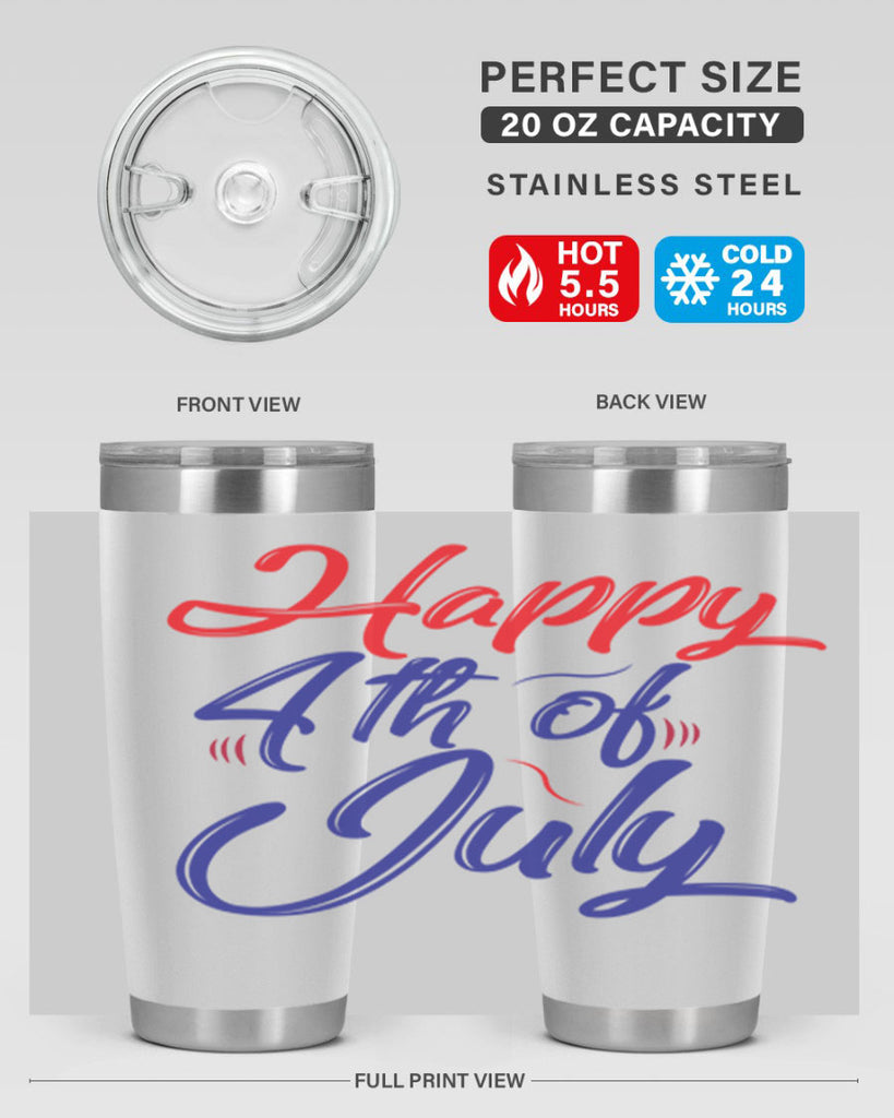 happy th july design Style 99#- Fourt Of July- Tumbler