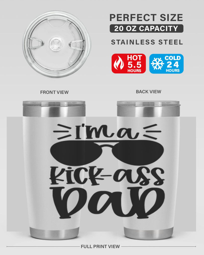 im a kickass dad 35#- fathers day- Tumbler