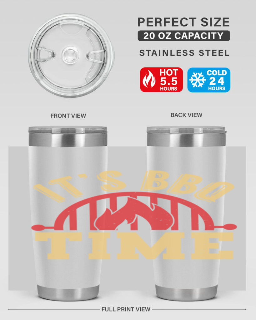 its bbq time 32#- bbq- Tumbler