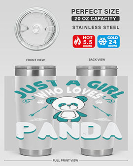 just a girl who loves panda 21#- Bears- Tumbler