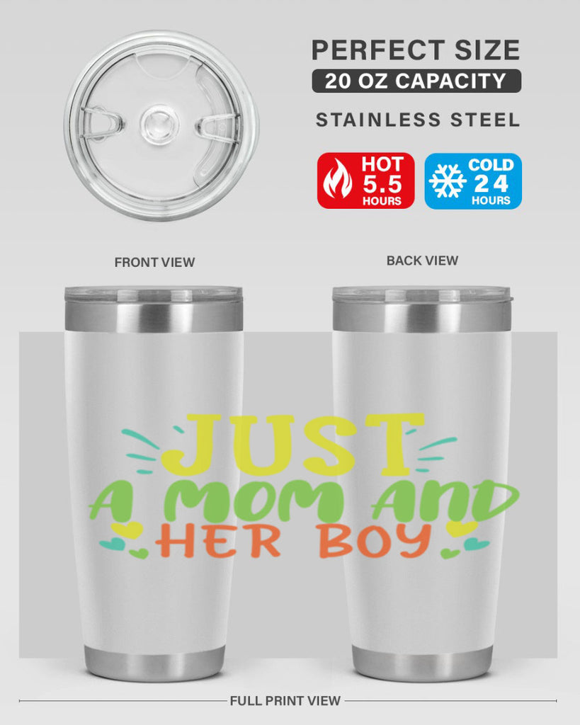 just a mom and her girl 391#- mom- Tumbler
