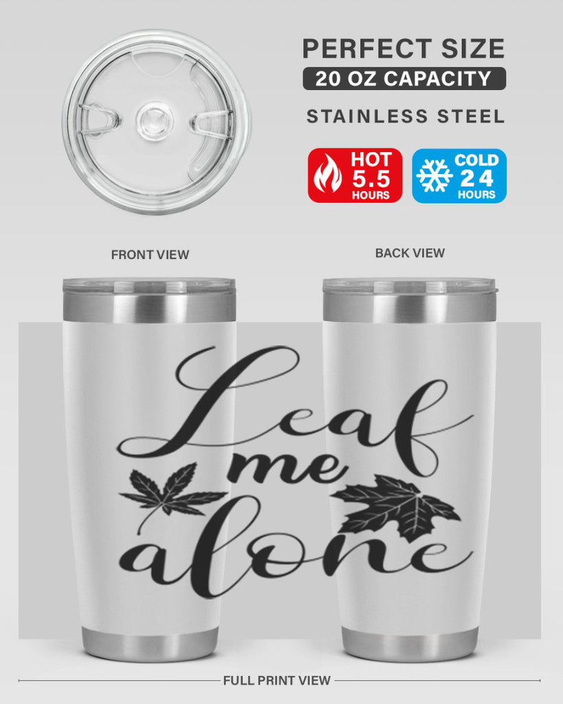 leaf me alone 387#- fall- Tumbler
