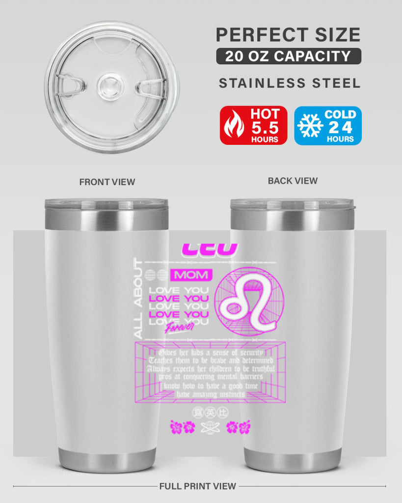 leo 308#- zodiac- Tumbler