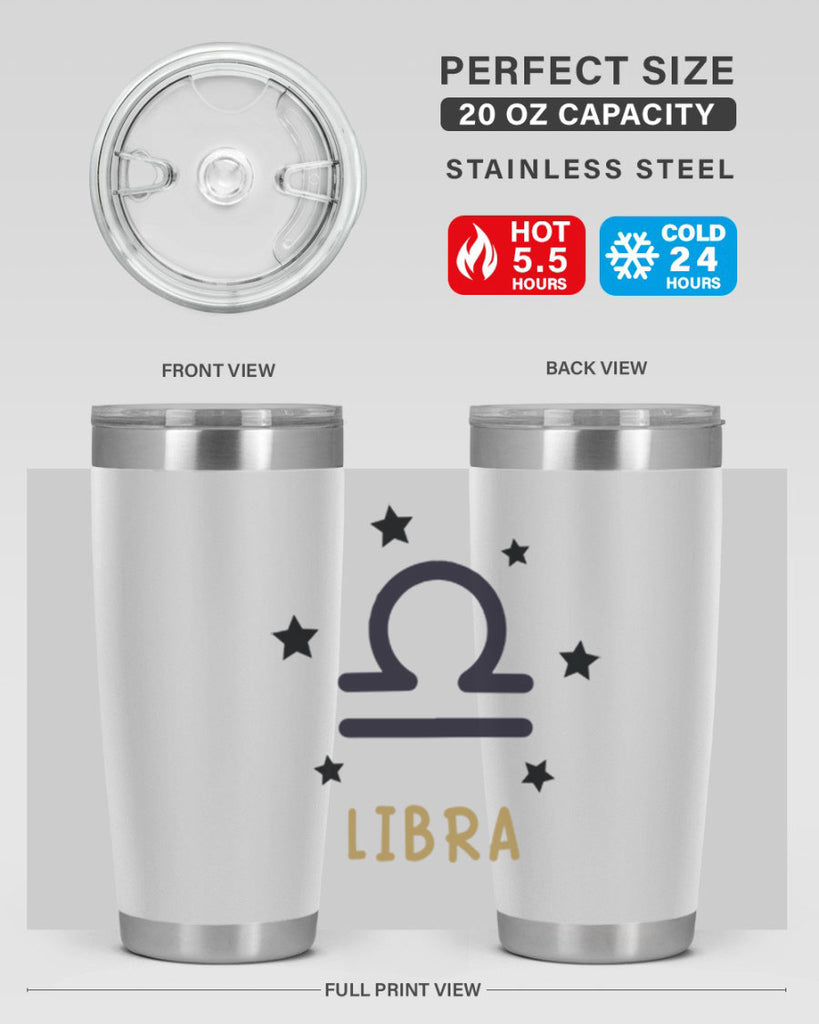 libra 336#- zodiac- Tumbler
