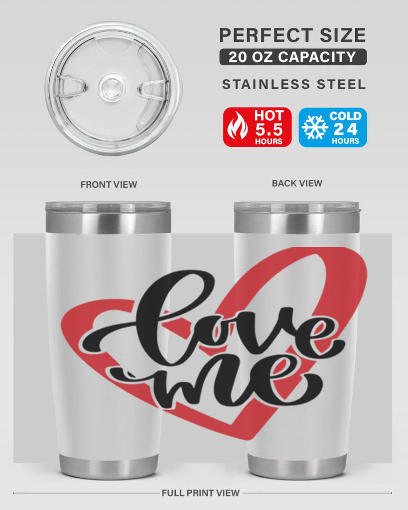 love me 17#- valentines day- Tumbler