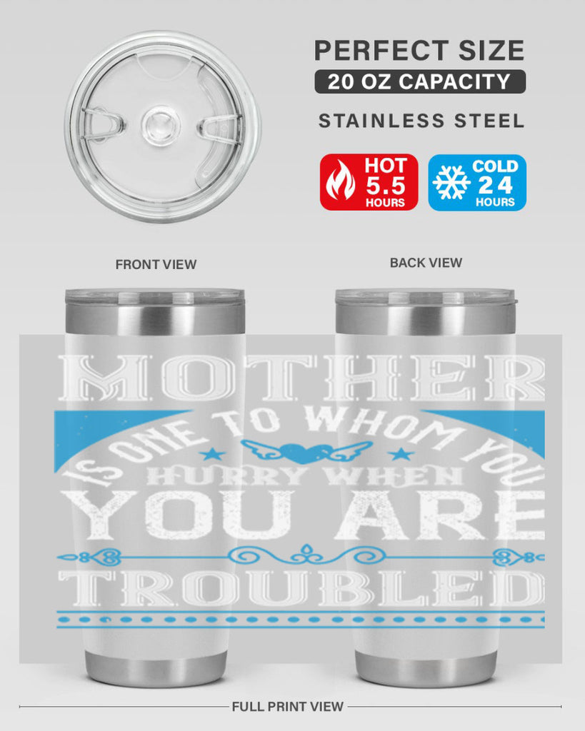 mother is one to whom 67#- mothers day- Tumbler