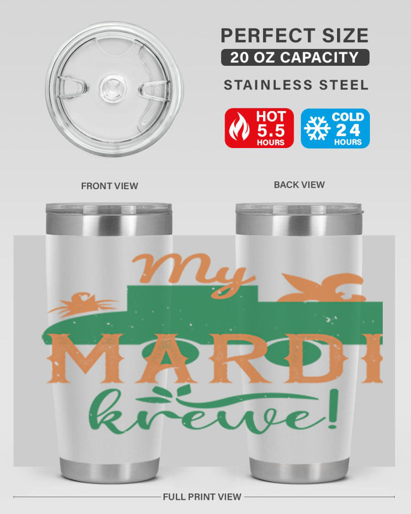 my mardi krewe 43#- mardi gras- Tumbler