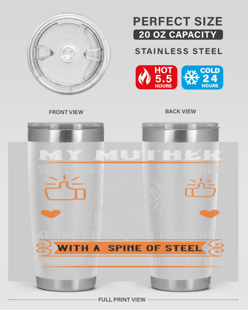 my mother she is beautiful 43#- mothers day- Tumbler