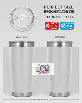 owl 25#- owl- Tumblers