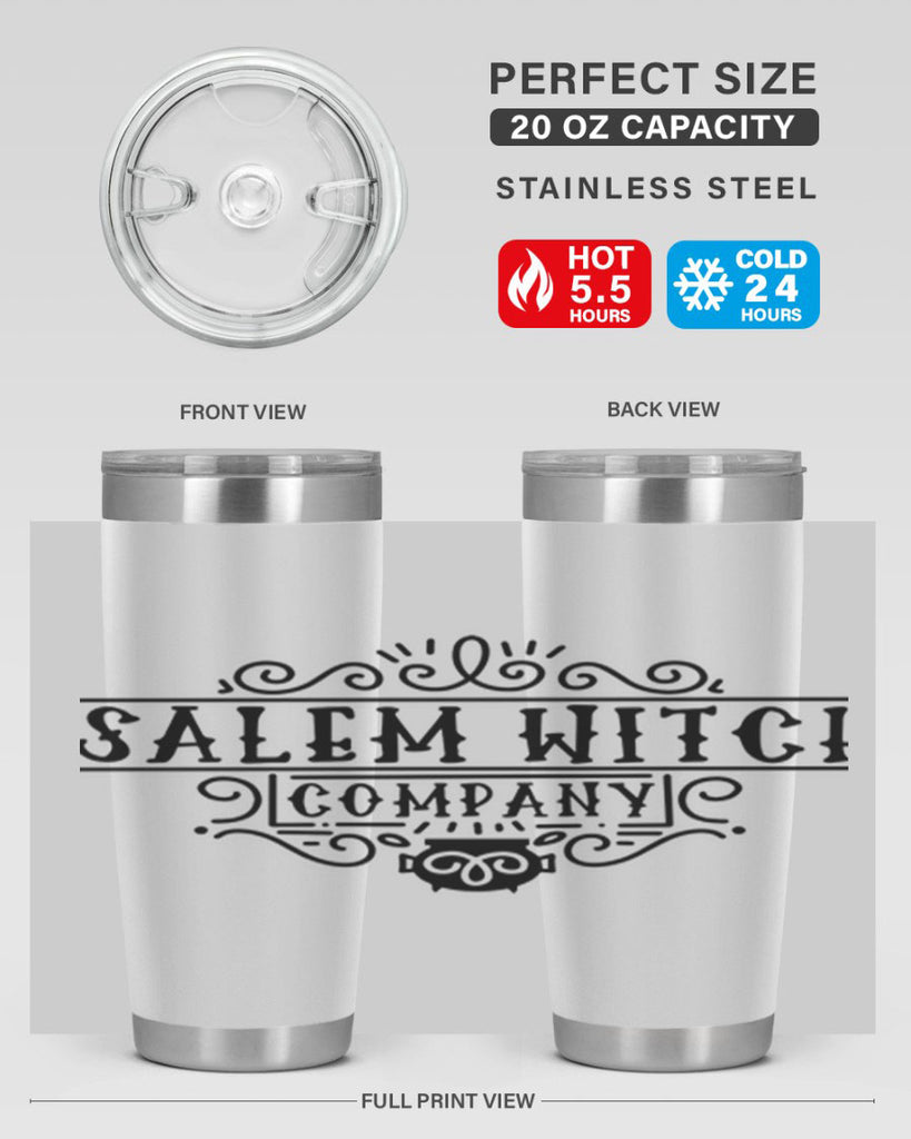 salem witch company 26#- halloween- Tumbler