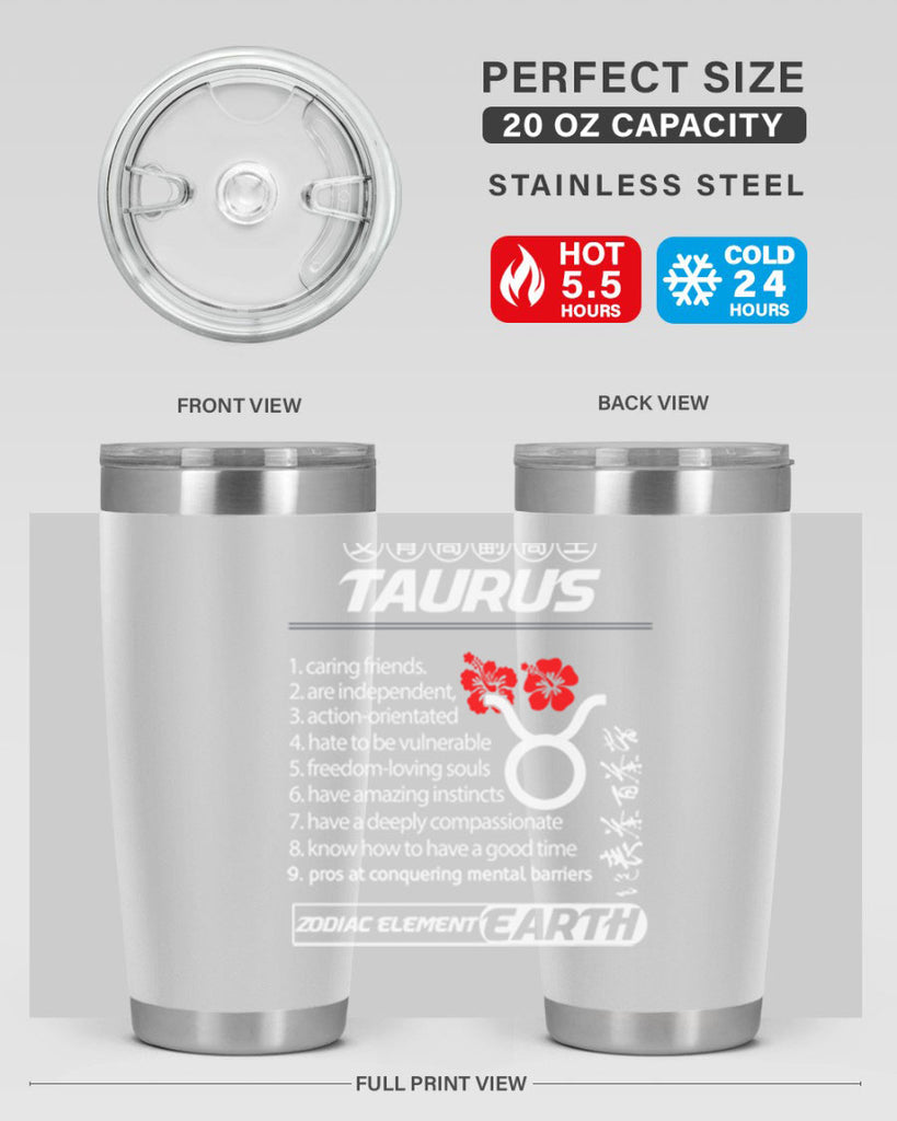 taurus 518#- zodiac- Tumbler