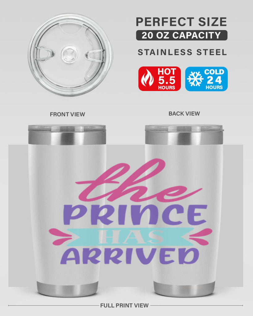 the prince has arrived Style 193#- baby- tumbler