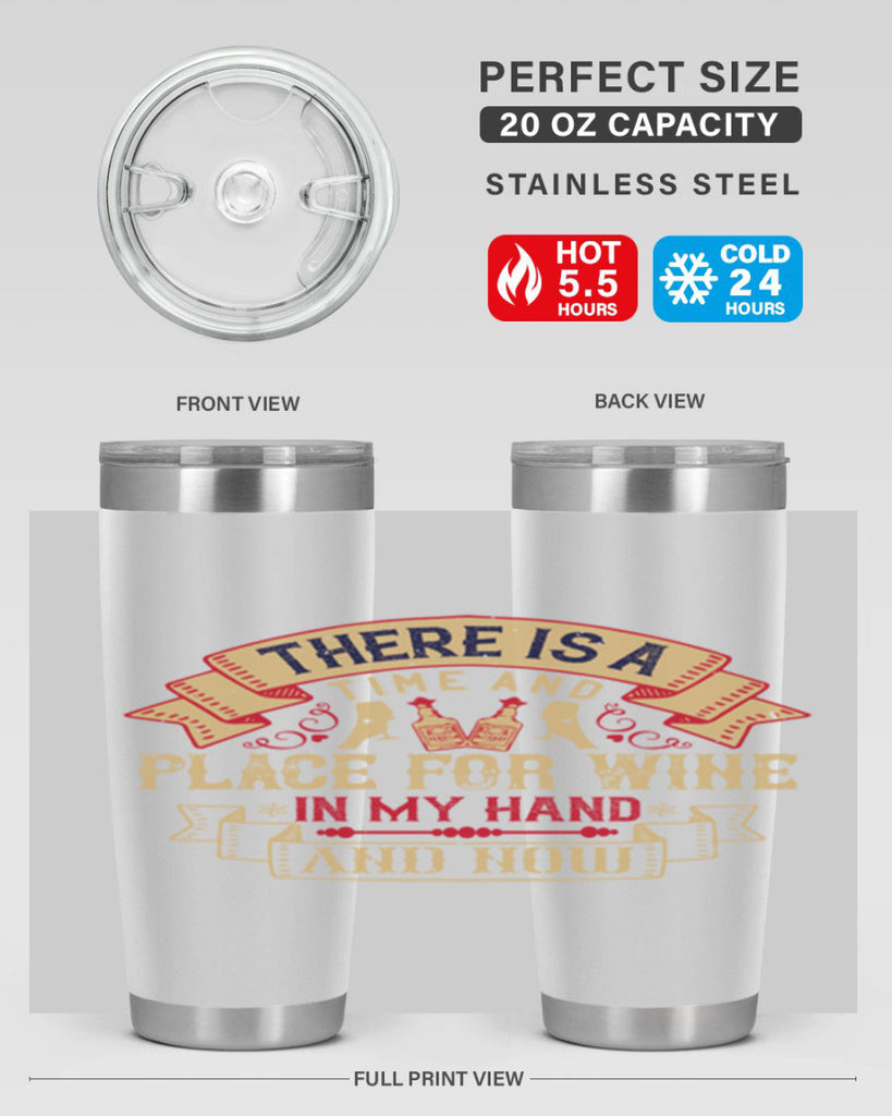 there is a time and place for wine in my hand and now 26#- drinking- Tumbler