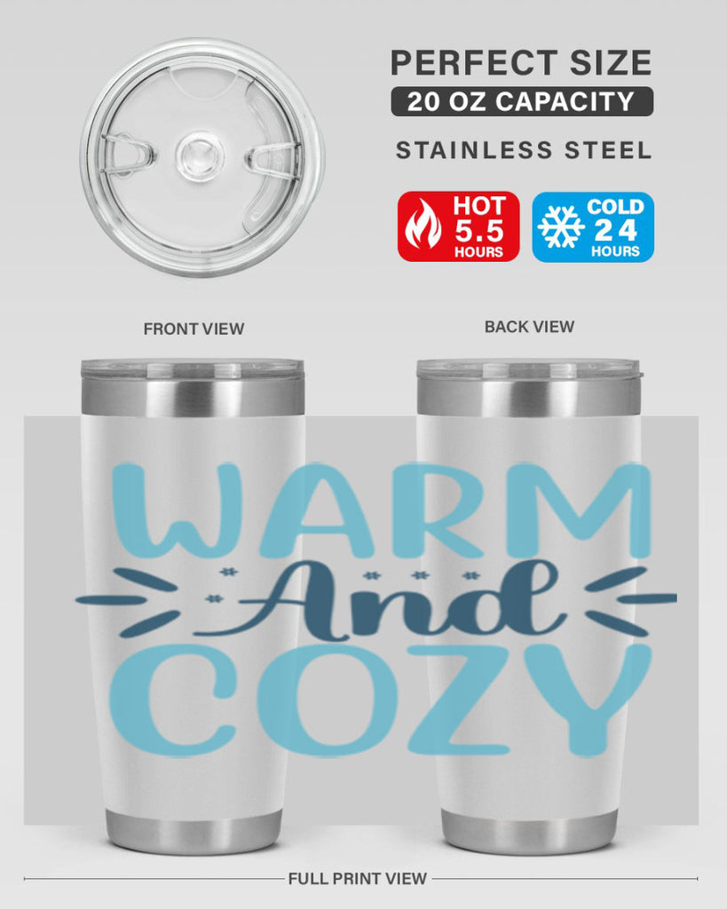 warm and cozy 445#- winter- Tumbler