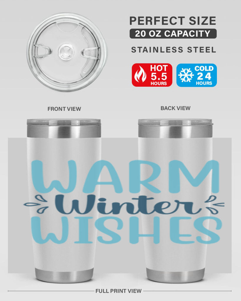 warm winter wishes 455#- winter- Tumbler