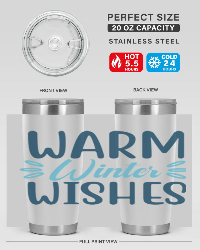 warm winter wishes 456#- winter- Tumbler