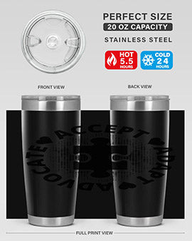 Accept Style 41#- autism- Tumbler