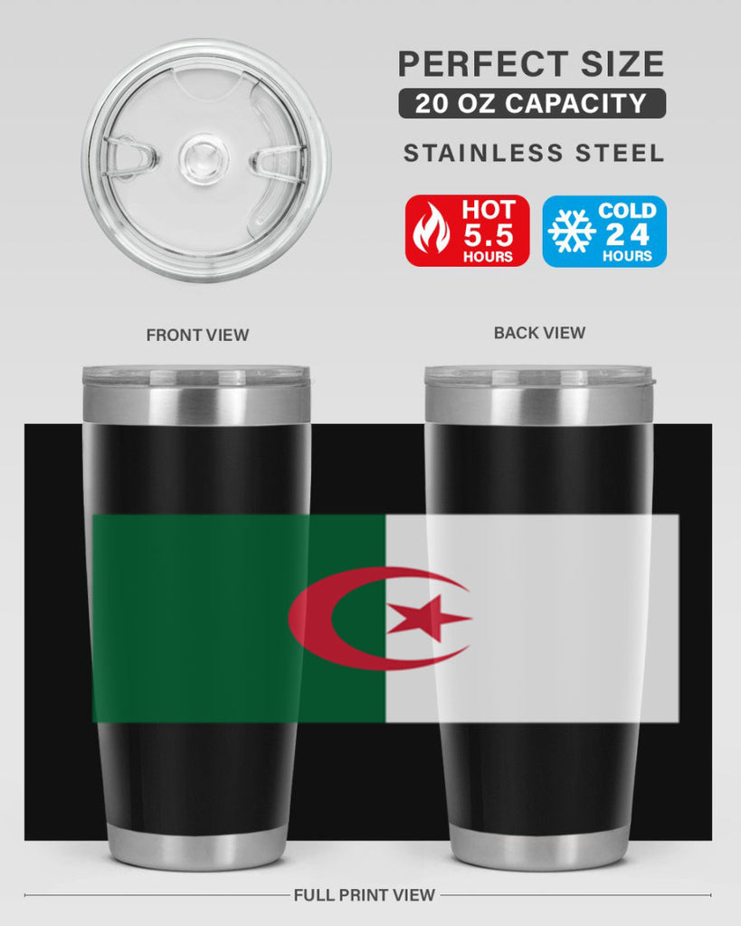 Algeria 195#- world flags- Tumbler